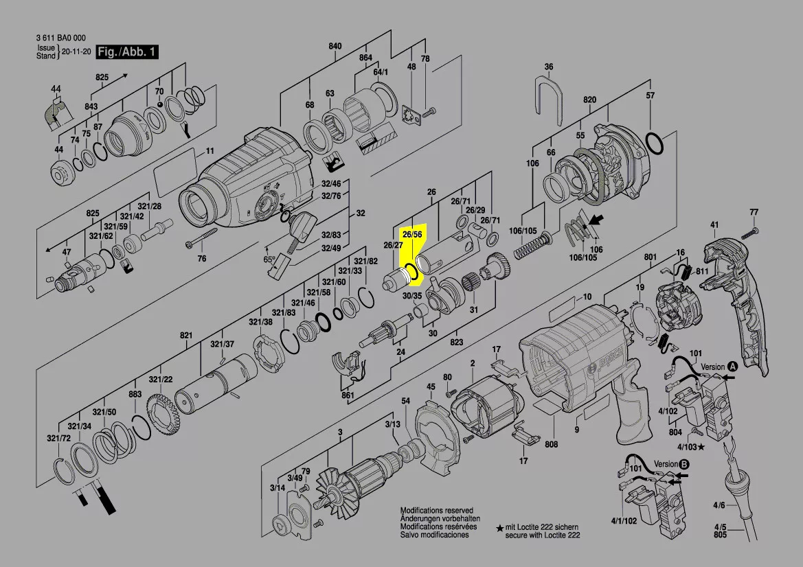 Joint réf. 1 610 210 187 Bosch